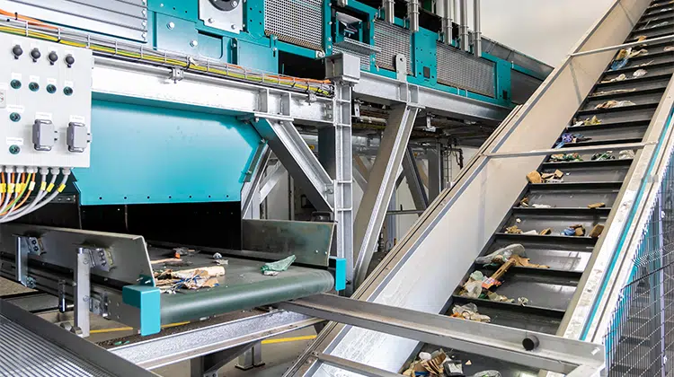 Versuchsanlage Digital Waste Research Lab der Montanuniversität Leoben | Foto: Siemens