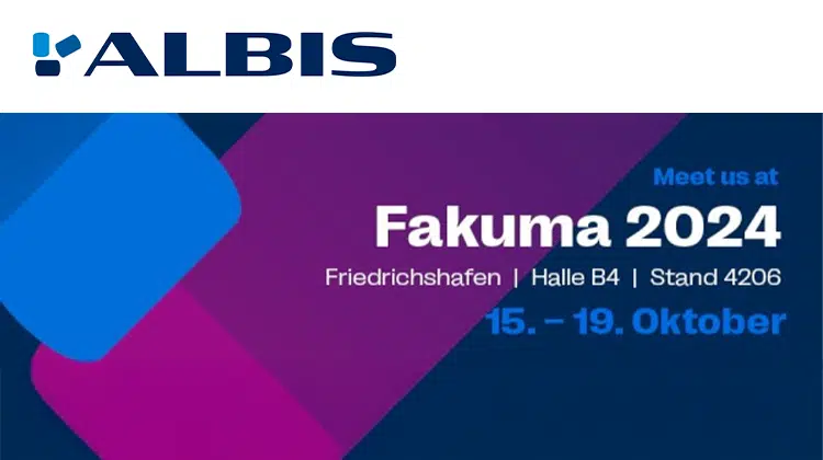 Auf der Fakuma in Friedrichshafen vom 15. bis 19. Oktober ist ALBIS wieder am Stand 4206 in Halle B4 zu finden.  | Bild: ALBIS / WMV